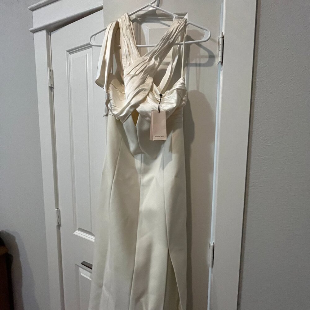 White Midi Cinq a Sept Dress - Picture 6 of 7